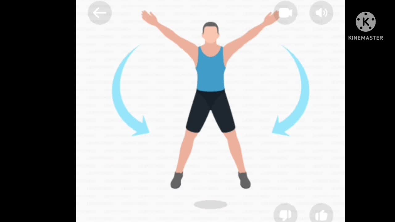 Jumping kacks | workout jumping jacks