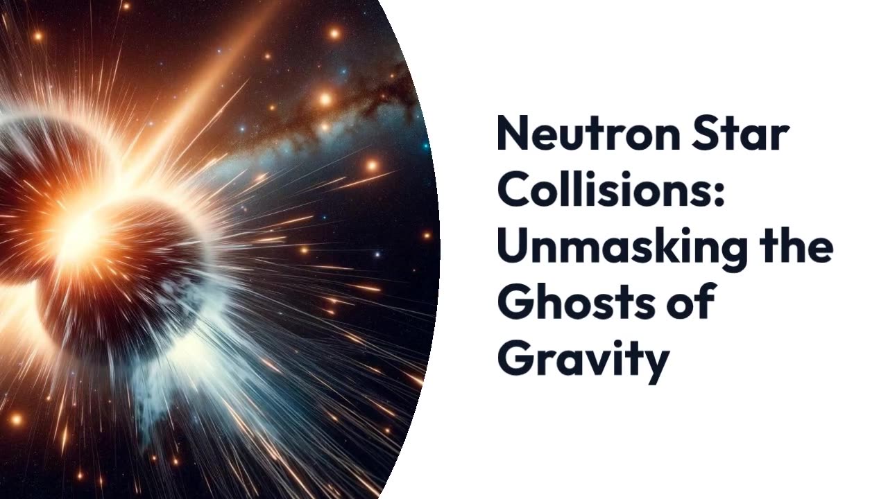 Neutron Star Collisions: Unmasking the Ghosts of Gravity