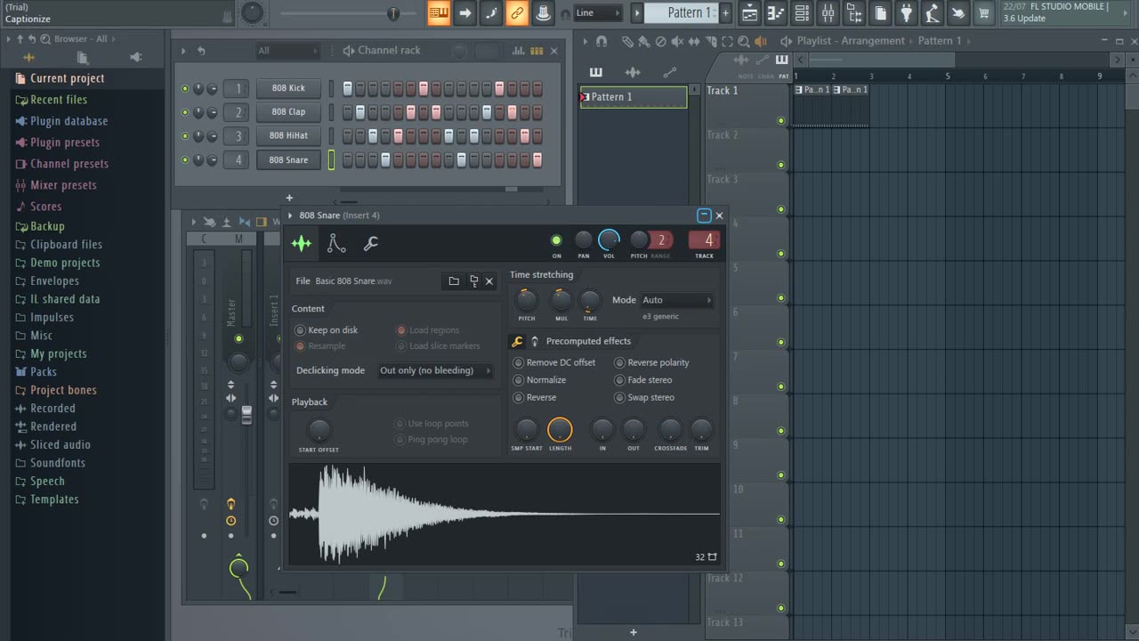 makin a short beat in fl studio old video