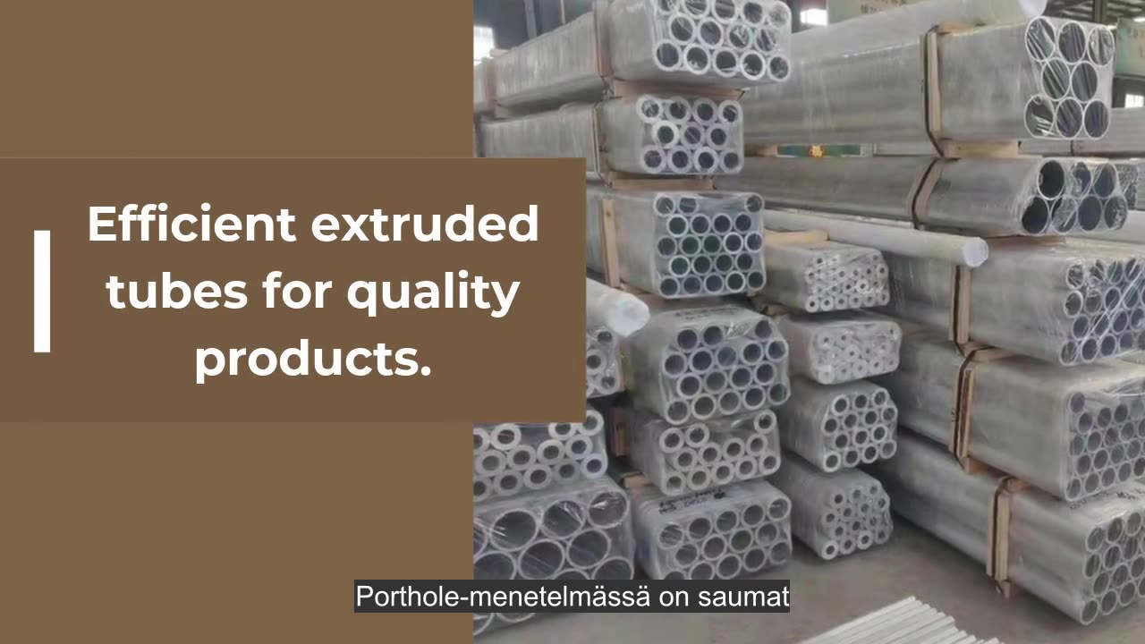 High Quality 6061 6082 5083 2024 Aluminium Pipe / 7075 T6 Aluminum Tube