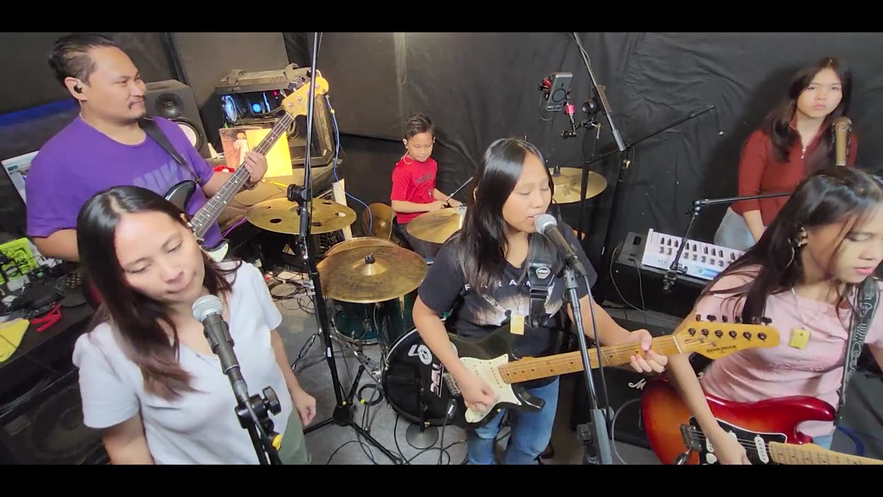 Missioned Souls - PROUD MARY (Creedence Clearwater Revival) (A Family Band Studio Cover)