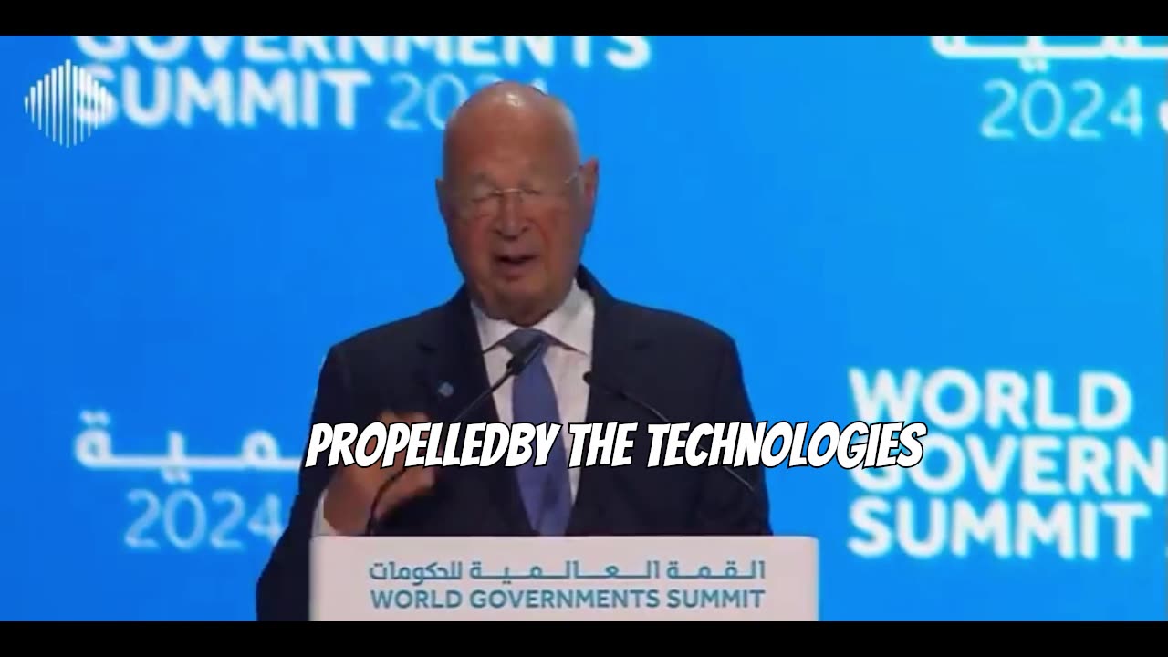 Klaus Schwab Reads ChatGPT Describing 'The Intelligent Age'