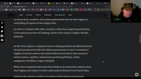 Chinese government uses slave labor in China