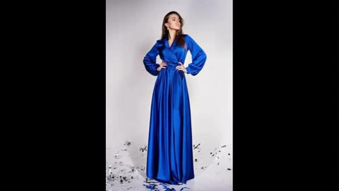 Ladies Royal Blue Dresses