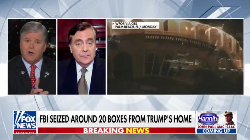 Sean Hannity&Turley: Declassification of documents 'at the heart' of Trump raid controversy