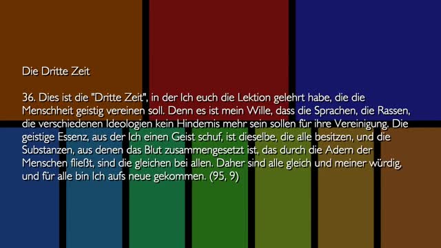 3 Offenbarungszeiten Gottes & 7 Siegel-Epochen... Jesus erläutert ❤️ Das Dritte Testament Kapitel 38