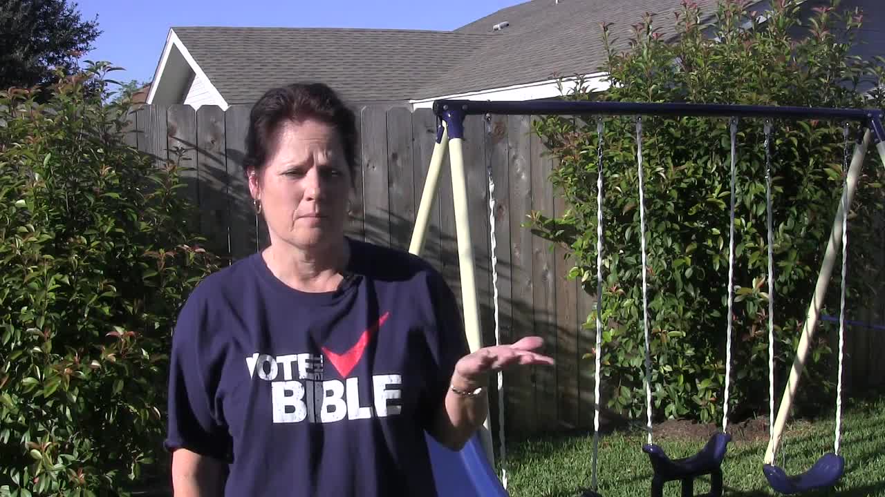 The Bible Shirt - Banned from Texas Poll Location