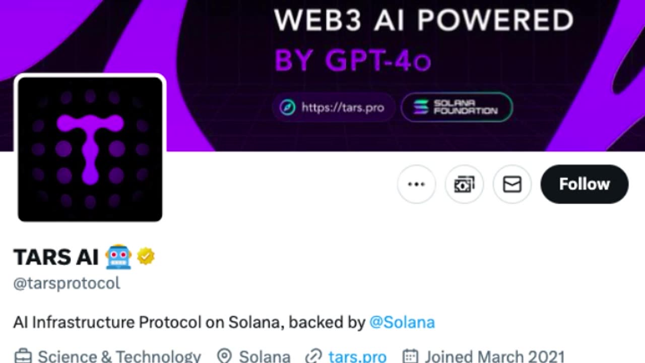 Essential Coin for Solana Investors: Tars AI