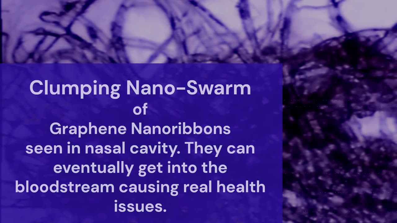 NANO-SWARM BIOWEAPON SPRAYS FROM CHEMTRAILS