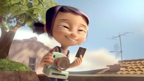 Funny animated short film last shot