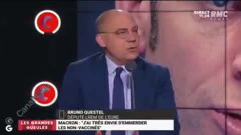 Le député Bruno questel sur la non vaccinés (Covid19 France)