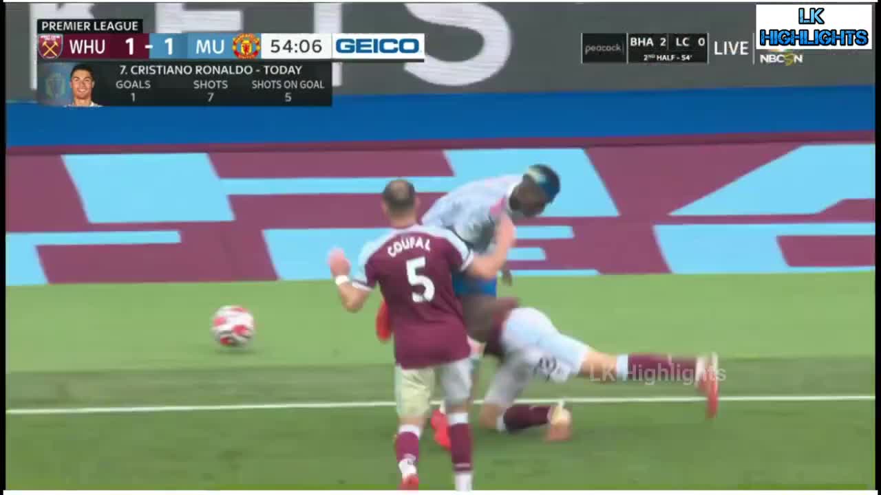 West Ham vs Manchester United 1-2 - Extended Highlights & All Goals - 2021 HD