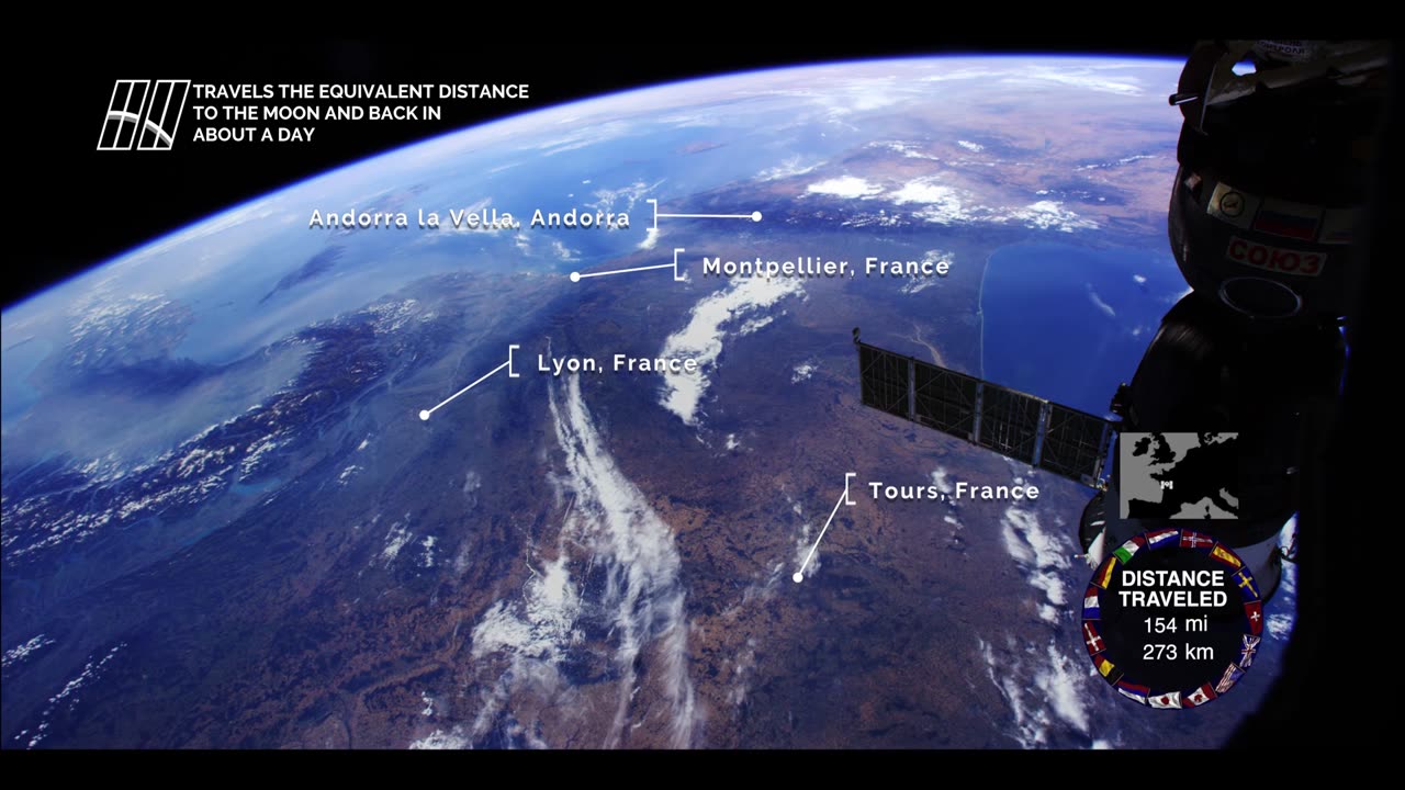 Europe from Space in 4K 1080p #EuropefromSpace #SKYHighEurope