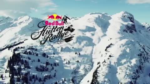 Downhill Skiing Race - Red Bull Hüttenrallye