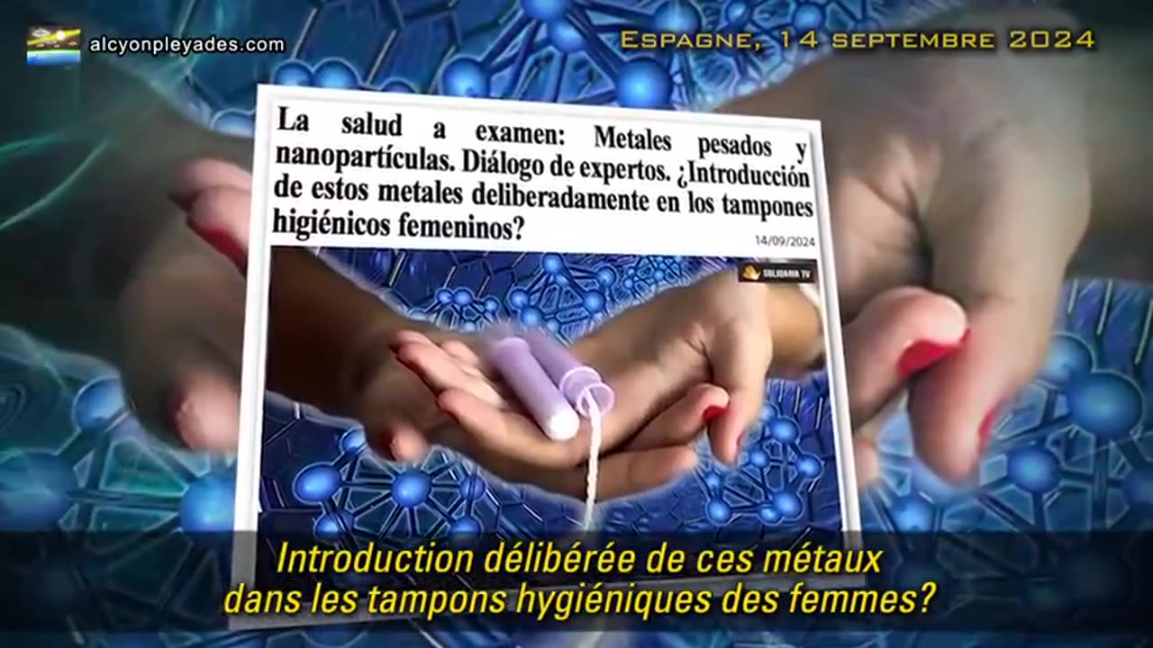 Tampons hygiéniques pour femmes les métaux lourds et les nanoparticules peuvent provoquer le cancer