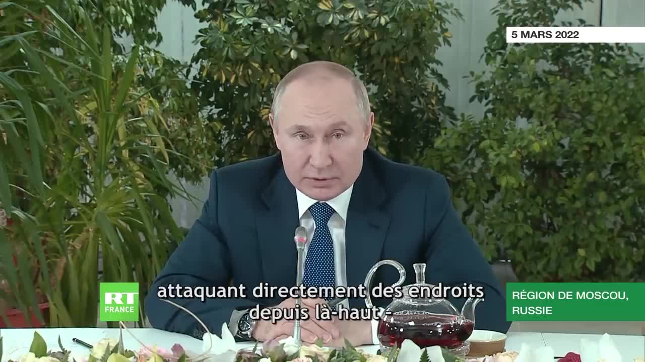 Pour Poutine, «l'Occident civilisé préfère ne pas faire attention» aux «13000 morts» dans le Donbass