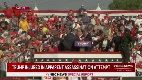 BREAKING: TRUMP SHOT AT RALLY