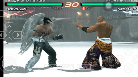 Tekken6 Devil Jin fighting for rank up