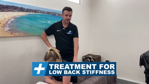 Treatment for Low Back Stiffness into Extension