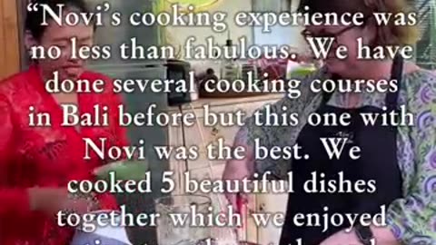 Making memories on your Solo Bali holiday-Private Balinese cooking classes🙏🏽😊