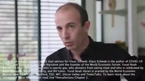 Yuval Noah Harari: "Your Immune Systems Will Be Connected to Net"