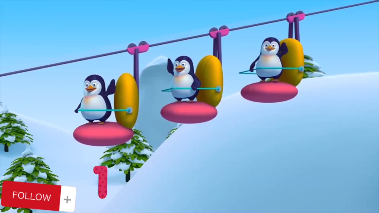 Animated Film | Five Penguins|