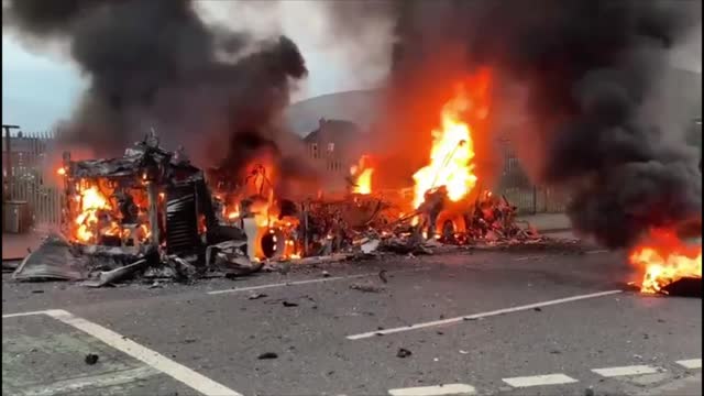 Belfast Police have come under attack.