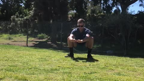 Progressive Calisthenics, Leg Exercises. Air Squats