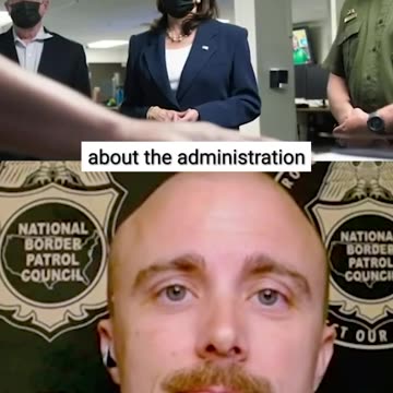 BREAKING: National Border Patrol Council Union VP Says Kamala Harris has never met anyone