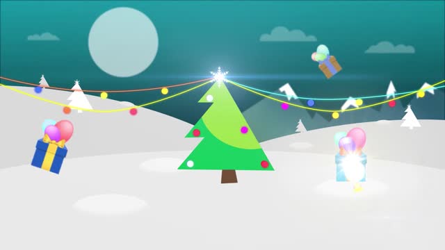 Merry Christmas Animation