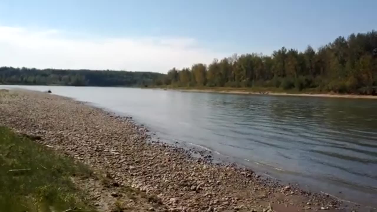 5 sluices on the North Saskatchewan mining gold