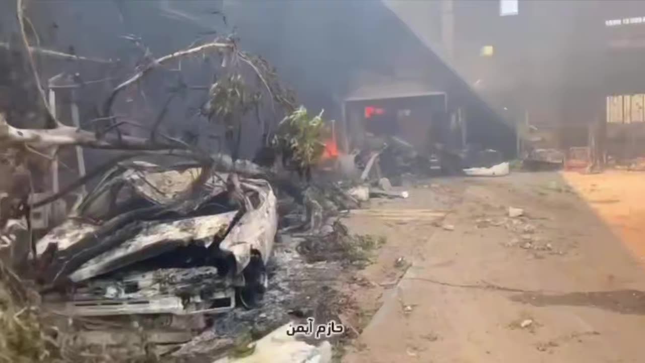 Footage captures the extensive damage caused by Israeli occupation forces