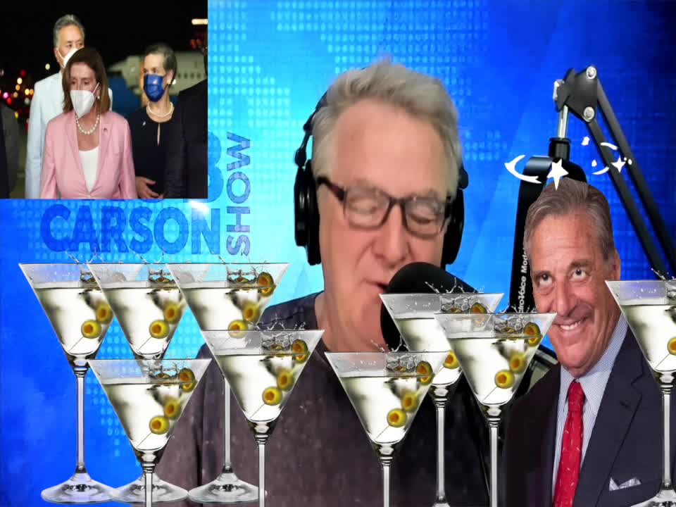 Rob Carson Show: Nancy Pelosi FLIES TO TAIWAN!