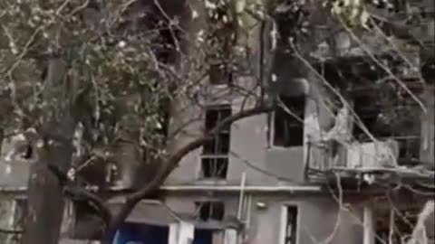 🇷🇺🇺🇦Video of Toretsk, Donetsk region, destroyed by shelling.