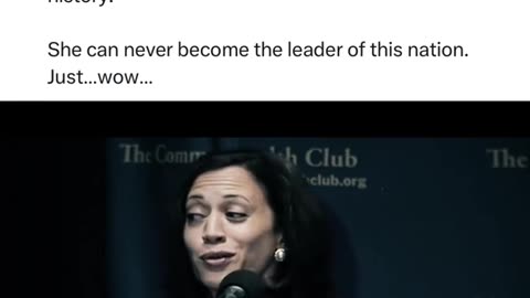 Ad about Kamala Harris and her failed history!