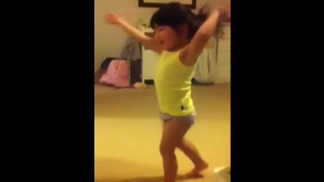 Toddler Girl Is The Dancing Queen