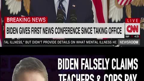 BIDEN FALSELY CLAIMS TEACHERS AND COPS PAY HIGHER TAX RATES THAN BILLIONAIRES