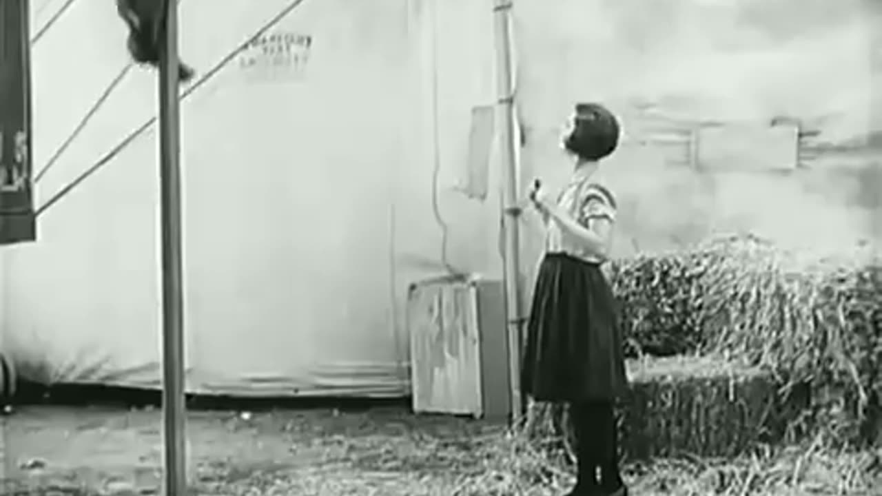 Charlie chaplin__lion's cage___funny scene