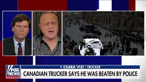 Tucker Carlson on Trudeau’s totalitarian actions against Truckers