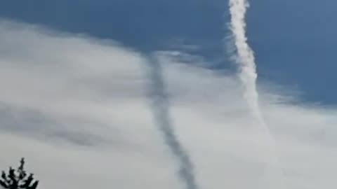 Chemtrail Reflective Shadow? Whitefish MT