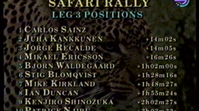 Rally Safari 1991