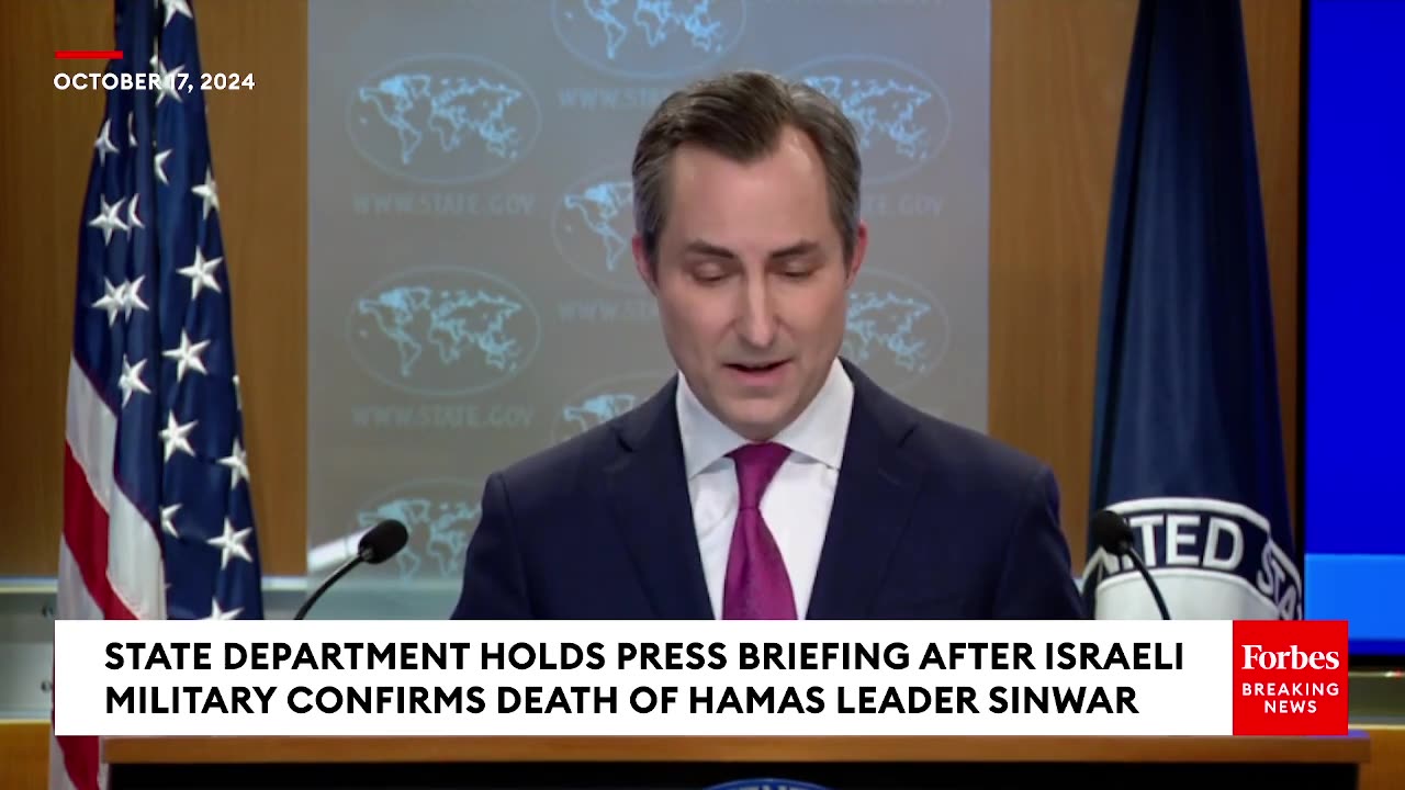 Reporter To State Dept Official- Is Netanyahu 'In Lockstep' With US In Negotiating Ceasefire-