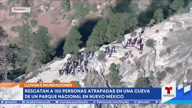 Lluvias causan estragos en el suroeste de Estados Unidos | Noticias Telemundo