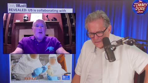 David Martin Reporting On Covid Bioweapons... with Jimmy Dore - Excellent