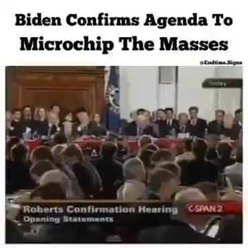 Biden Confirms Agenda to Microchip the Masses