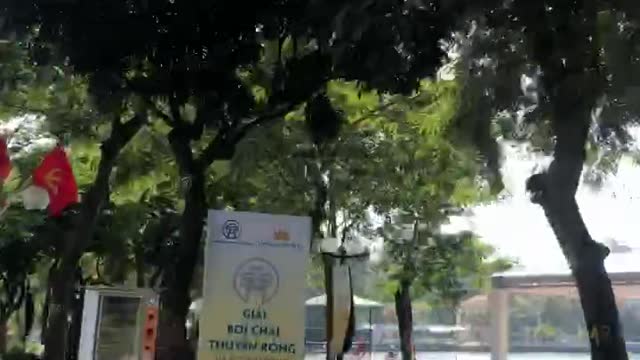 Breezy and sunny streets of Hanoi