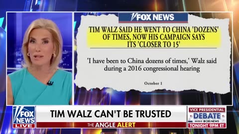 Laura Ingraham Is Tim Walz lying about his lying