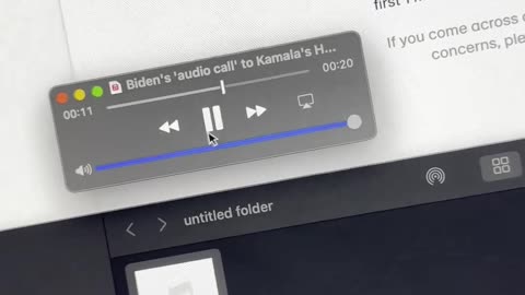 🚨 The WH Caught using an AI VOICE CLONE tool to Fake Biden's voice!