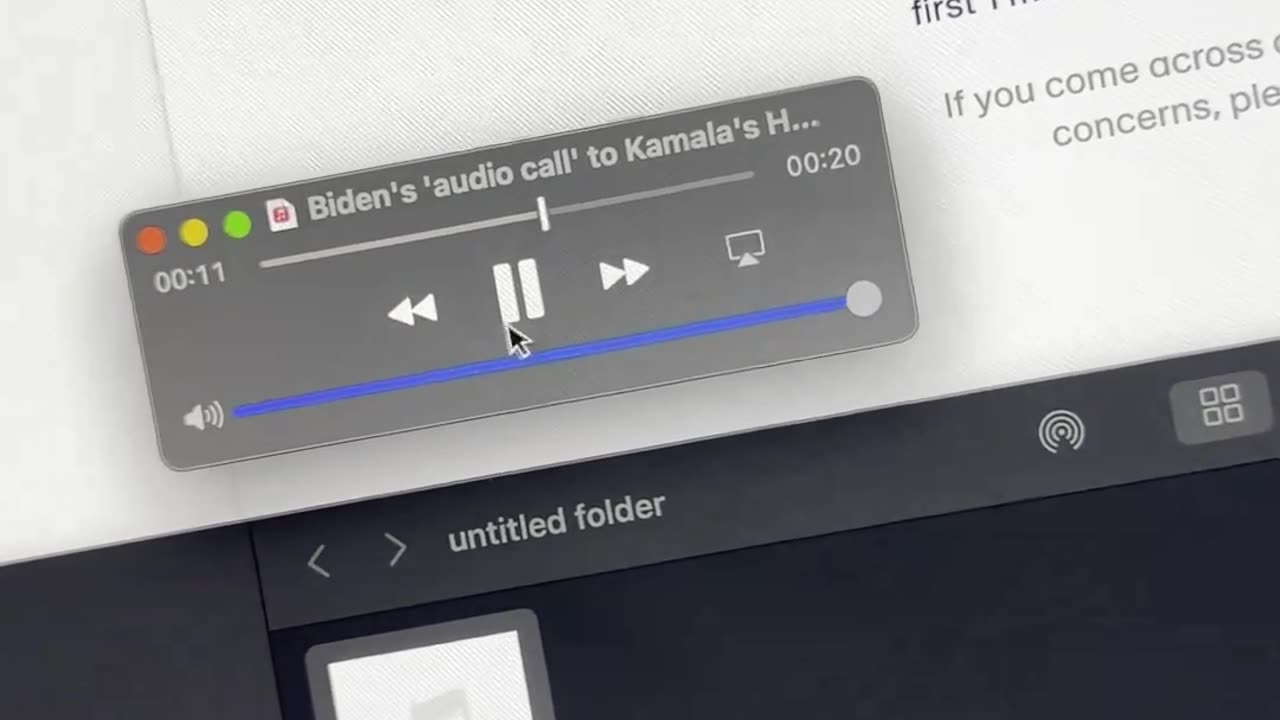 🚨 The WH Caught using an AI VOICE CLONE tool to Fake Biden's voice!