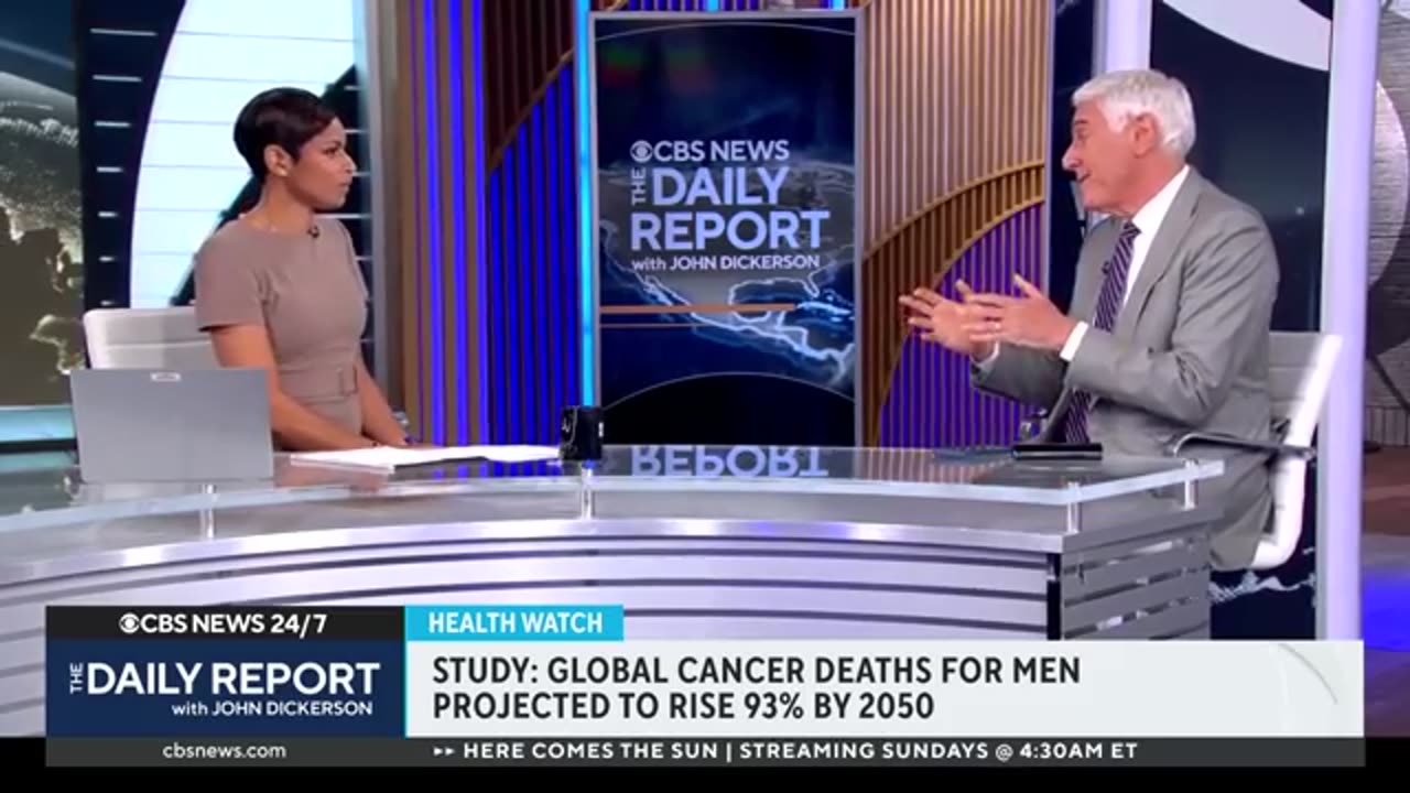 Global cancer deaths for men projected to rise 93_ by 2050, study finds